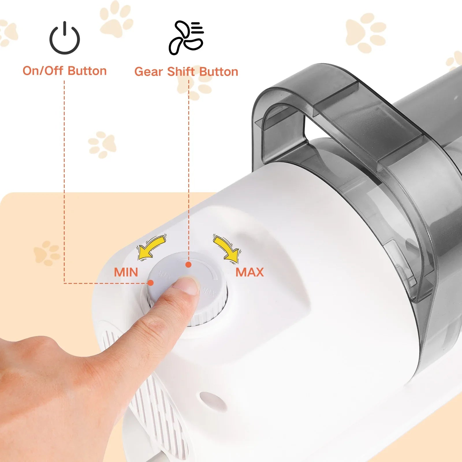 6 In 1 Pet Grooming Vacuum Kit